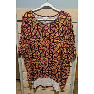 LuLaRoe Stained Glass Top - Size 3X- Comfy, Casual, Fall, Geometric, Boho